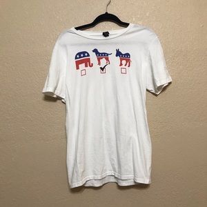 FREE w/Purchase Funny Political Dog Anti Politic T